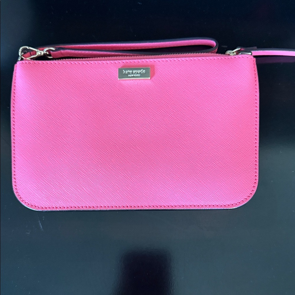 Kate Spade Vibrant Pink Wristlet NWT